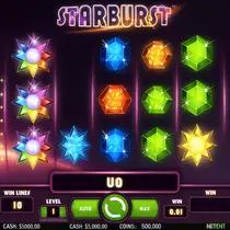 22Bet - Starburst Slot Game - NetEnt