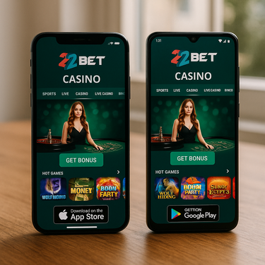 22Bet - Mobile Apps Download - iOS and Android Applications